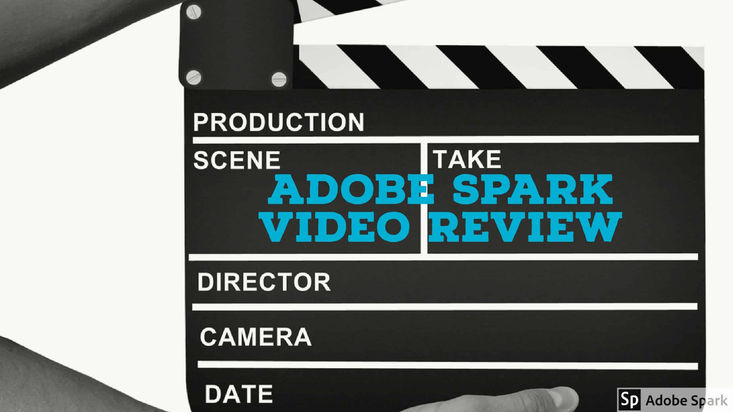 adobe spark video
