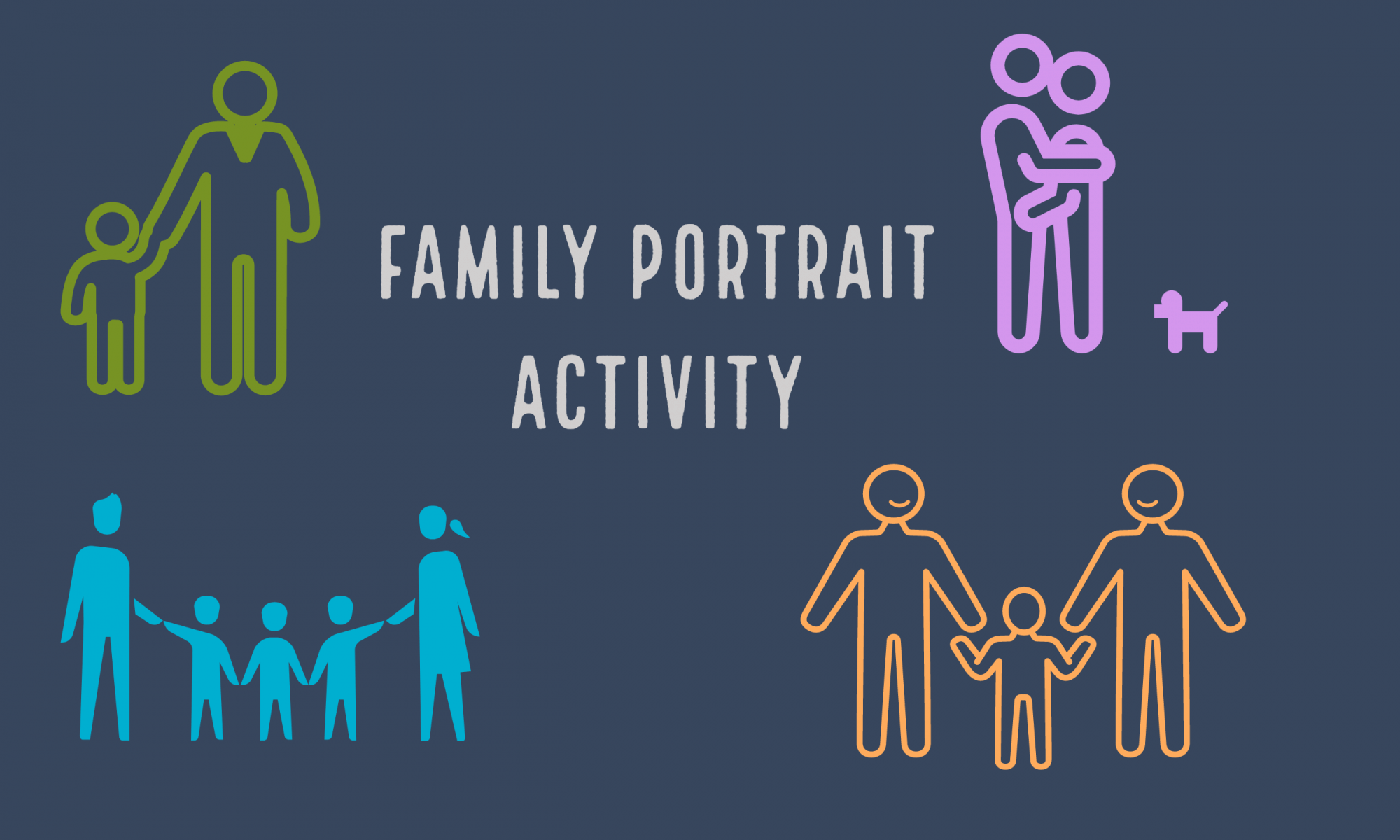 Family Portrait Activity Title Image